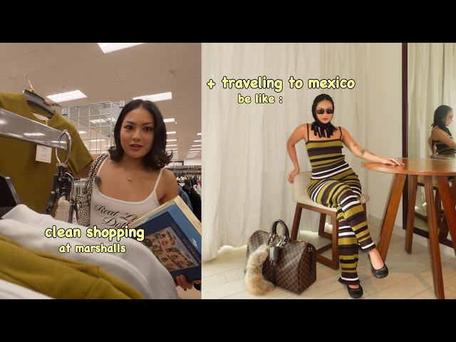 shopping clean finds at marshalls + travel with me to mexico !! (ft. DJI Osmo Action 6)