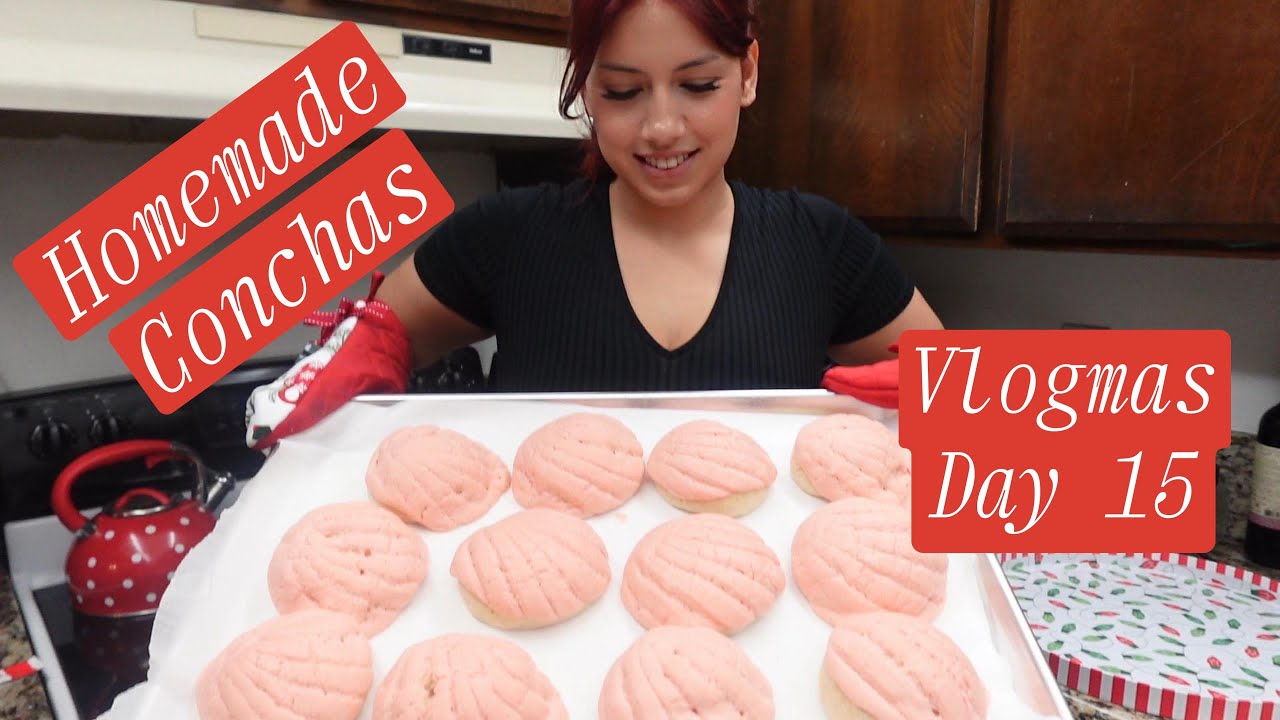 Vlogmas Day 15 | Making Conchas - YouTube