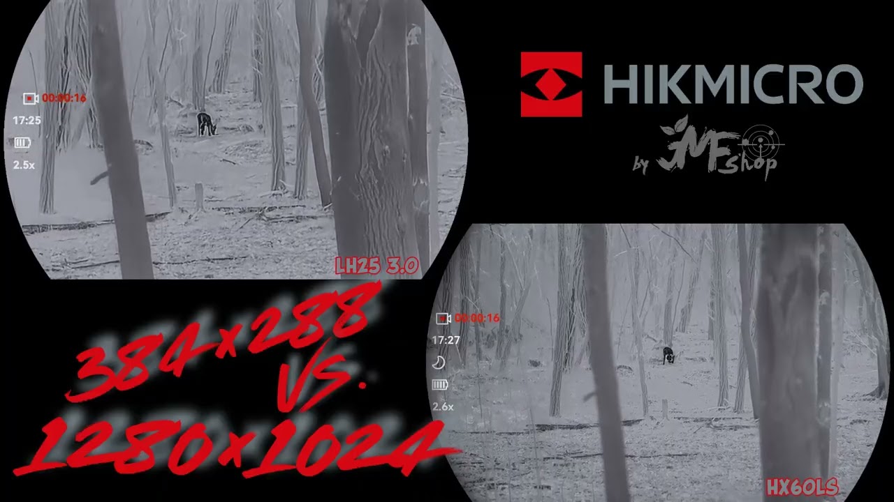 HIKMICRO Lynx LH25 3.0 vs. Hikmicro HABROK PRO HX60LS