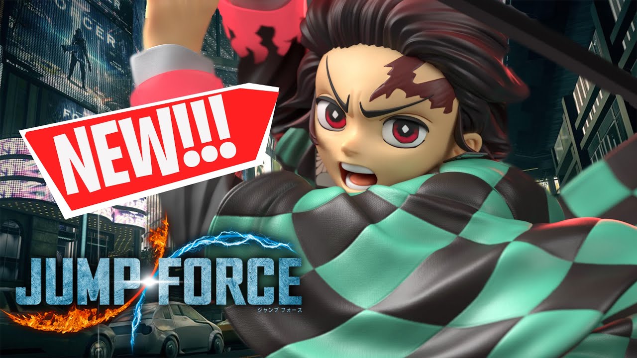 TANJIRO IN JUMP FORCE SEASON 3 DLC! DEMON SLAYER COMING TO JUMP FORCE!