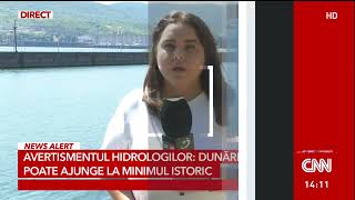 Dunărea se apropie de minimul istoric, avertismentul hidrologilor