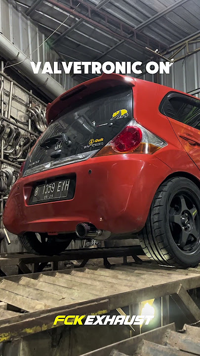 OLD BRIO INSTALL FULL SYSTEM PNP WITH VALVETRONIC FCK EXHAUST ✅