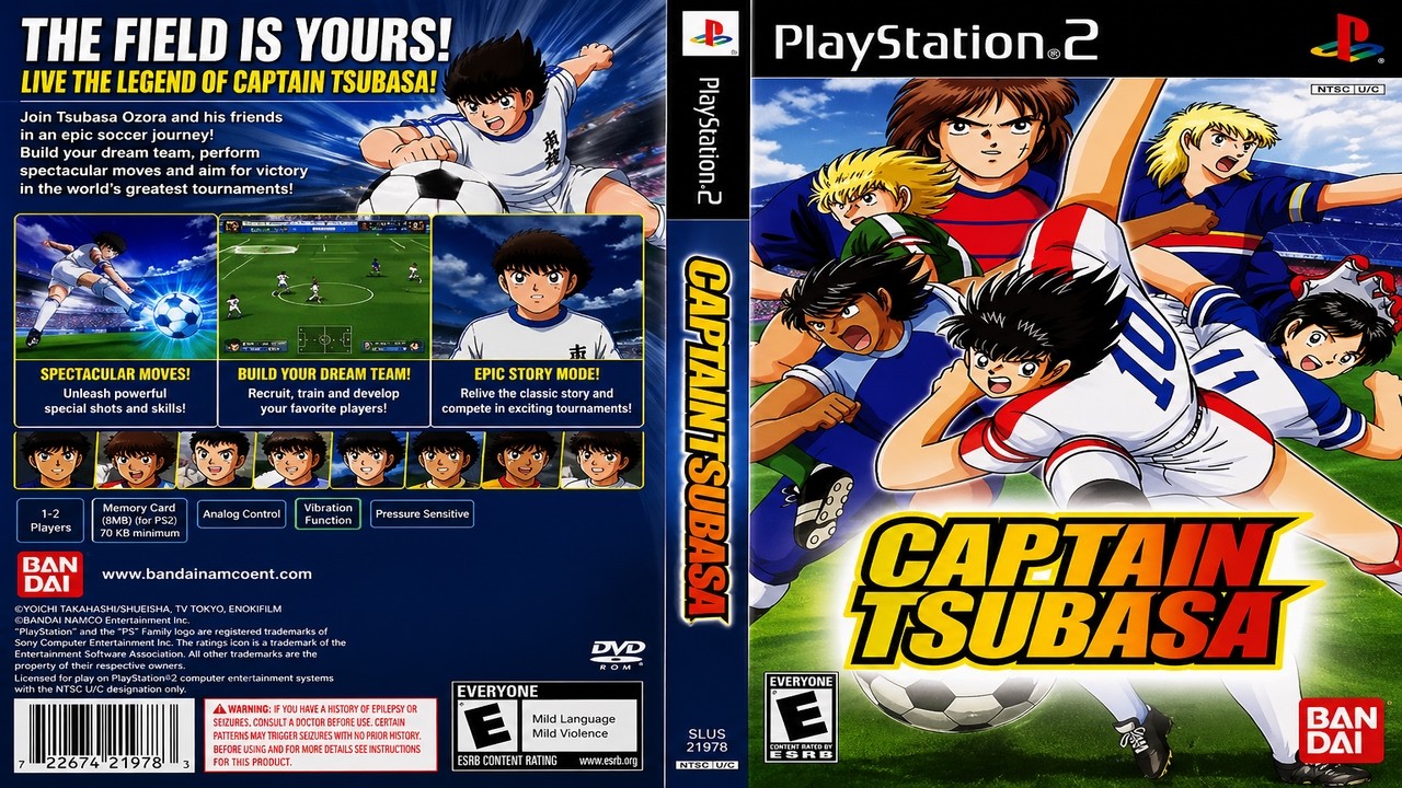 Captain Tsubasa (PS2) English Version | Full Gameplay - YouTube