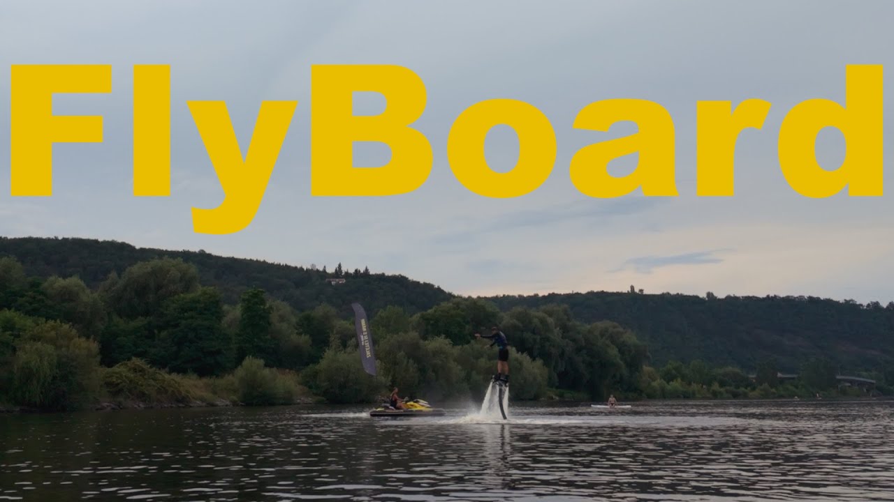 First lesson on flyboard