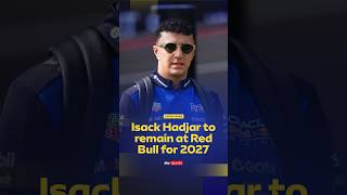 Red Bull ने पुष्टि की कि Isack Hadjar 2027 फॉर्मूला 1 सीज़न के लिए टीम में बने रहेंगे 🚨