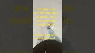 pratiquer une activité physique adaptée à plusieurs c'est de l'émulation..#apa #emulation #sports