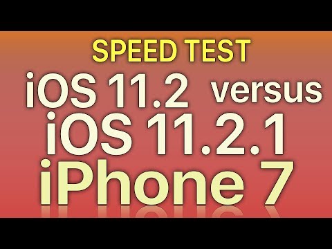 iPhone 7 : iOS 11.2 vs iOS 11.2.1 Speed Test Build 15C153