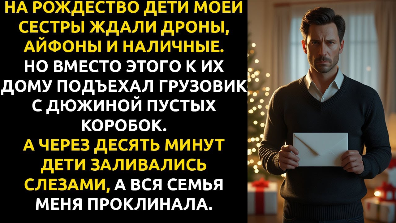 Моя сестра прислала СПИСОК подарков на Рождество — и я заставил её ДЕТЕЙ плакать.