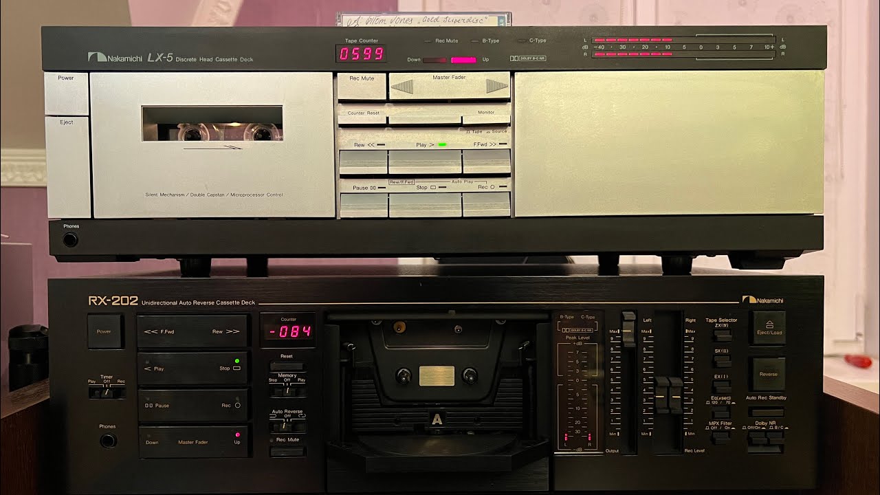 Nakamichi RX-202 против LX-5