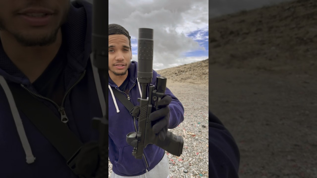 Supersonic 9mm out the OMEGA36M (short configuration)