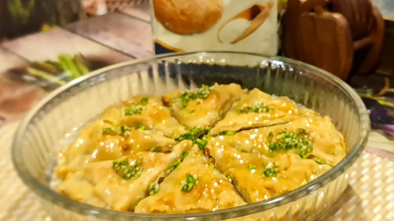 #بقلاوة_جلوتن_فري 😍😋