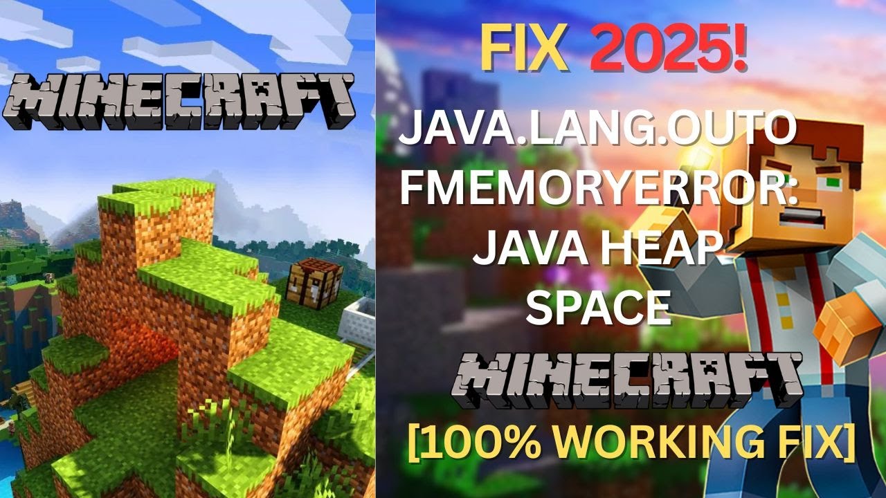 Fix “java.lang.OutOfMemoryError: Java Heap Space” in Minecraft Java ...