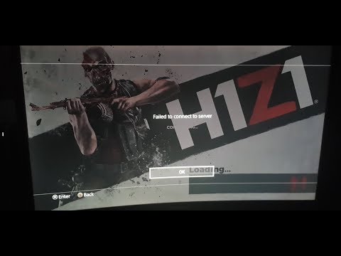 HOW TO FIX FAILED TO CONNECT ON H1Z1 PS4