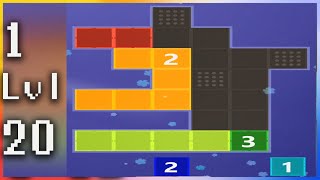 New Blocks - Gameplay Walkthrough - Levels 1-20 ( HARD ) screenshot 2