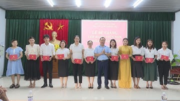 Trung tâm bồi dưỡng chính trị huyện bế giảng lớp Đảng viên mới khoá III năm 2022