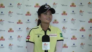 Hye Jin Choi Native Sunday Flash Interview 2022 ShopRite LPGA Classic