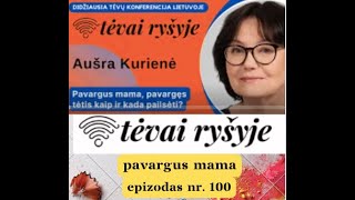 Aušra Kurienė - Tėvai Ryšyje Konferencija 2022