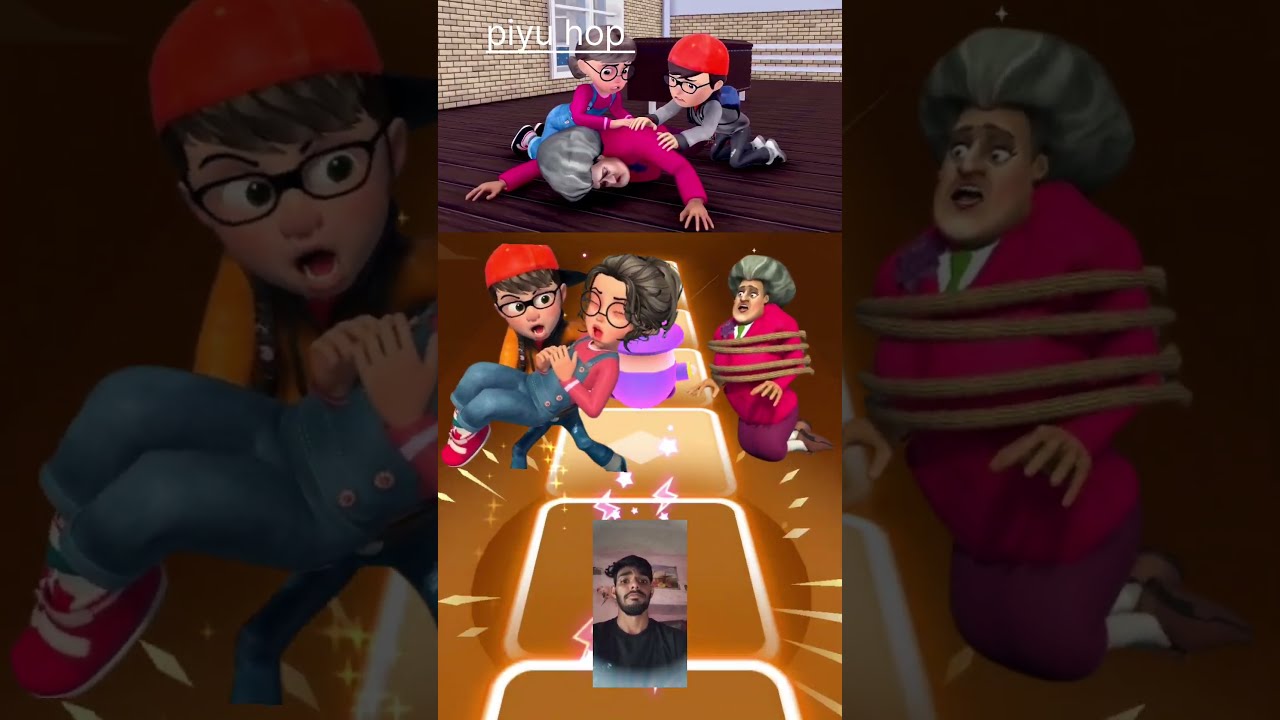 Scary Teacher 3D Vs Nik Hulk And Vlad Ryder Coffin Dance Tileshop Ytshorts Shorts