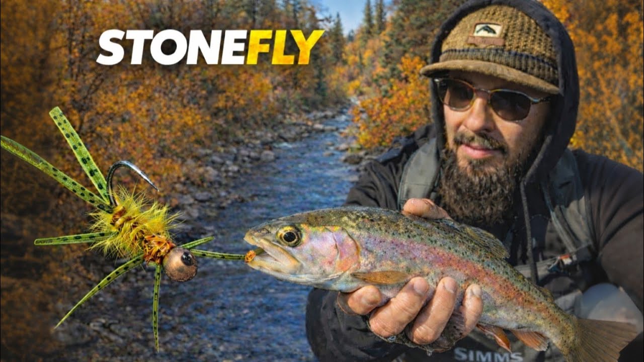 Я связал мушку-веснянку за 60 секунд… Ручей сошёл с ума.