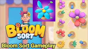 Bloom Sort Game Gameplay