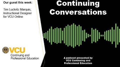 Continuing Conversations: Tim Luckritz Marquis