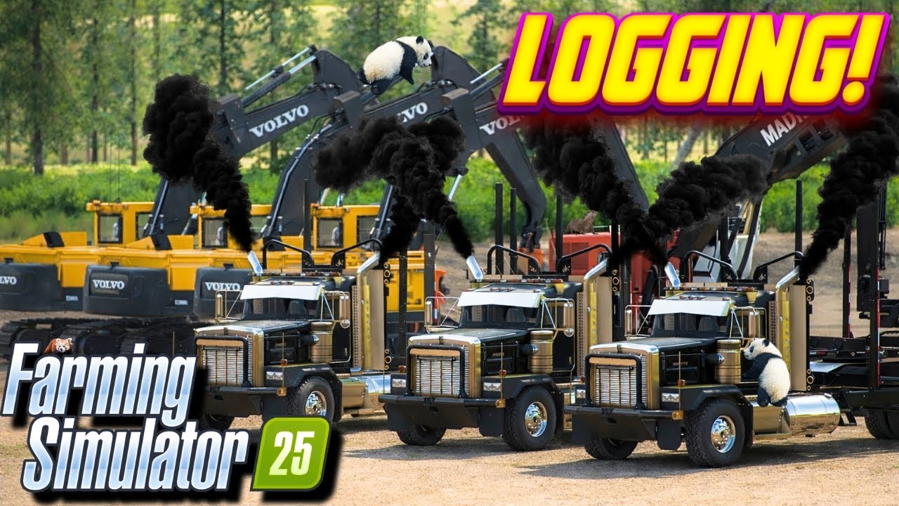 FS25 ULTIMATE LOGGING!