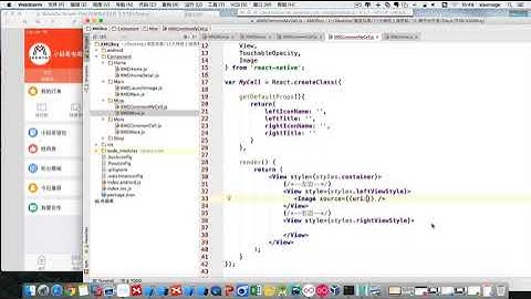 React Native 49 我的公关的Cell掌握