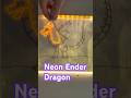 I Made the Minecraft ENDER DRAGON Neon Sign! 🐉 (Wait for the Glow!)#minecraft