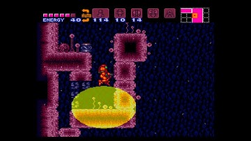 Super Metroid 100% Casual Walkthrough Part 13, 720p HD (NO COMMENTARY)