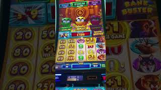 Bank Buster Slot Machine…. Minimum bet win #casinoforfun #hardrockcasino #entertainment