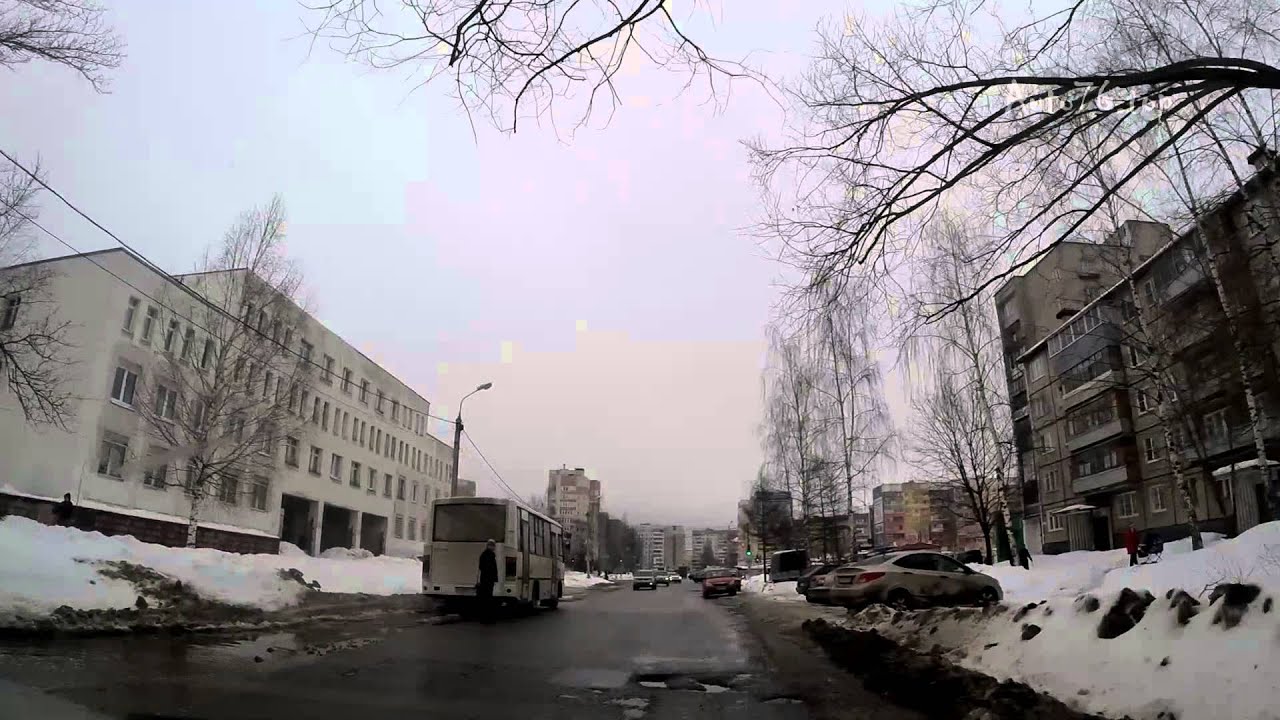 "Заволжский район" Ярославль. Экзаменационный маршрут ГИБДД - YouTube