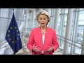 Message by President von der Leyen on the vaccination booster