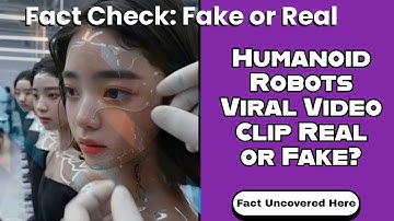 Humanoid Robots Viral Clip From 2025 Japan Robotics Lab & Korea AI Robot Exhibition Real or Fake?