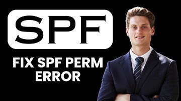 NEW! How to Fix SPF PermError (2025) 🛡️ | Solve SPF Failures & Improve Email Deliverability