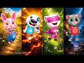 Crazy Run Game Battle🔥| Cat Run 🆚 Gold Run🆚Tom Hero 🆚tom time |Mash 3d fun |🎯Who Will Win ? | Gaming