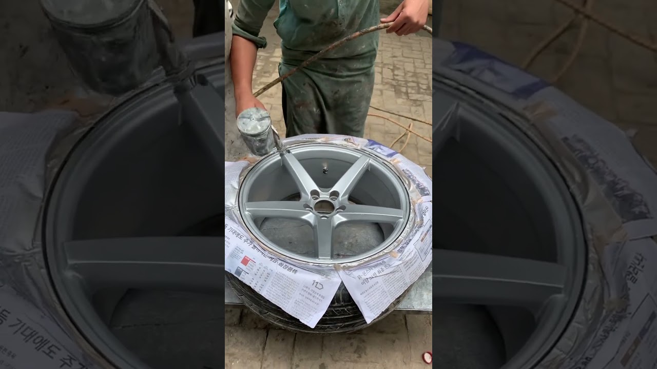 Alloy rim paint