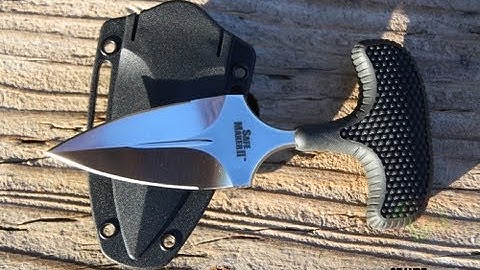 Cold Steel Safe Maker 2 Push Dagger Review | OsoGrandeKnives