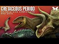 Cretaceous period dinosaurs and other animals size comparison and data