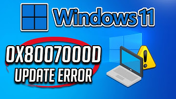 Fix Windows 10/11 Update Error Code: 0x8007000d [2025]