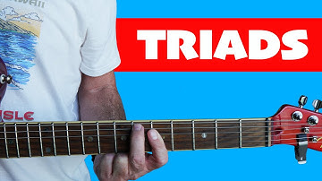 Learn Every Note on the Fretboard by using TRIADS