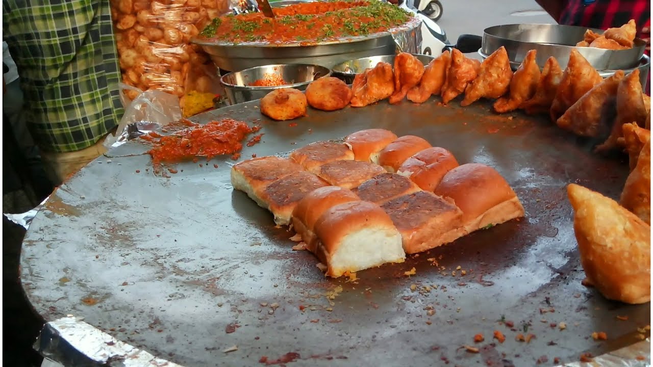 Pav Bhaji | Delhi chat Bhandar - Danavaipet | Rajahmundry Street Food |  How to Make? | Street Food Zone