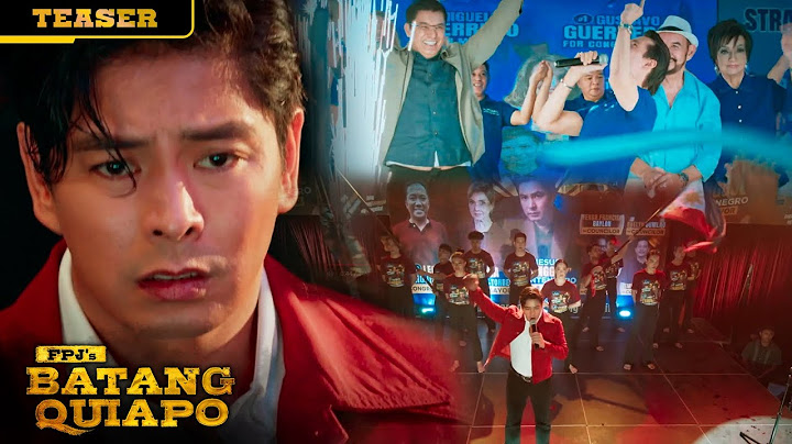 FPJ’s Batang Quiapo | Sasabog ang Kasamaan