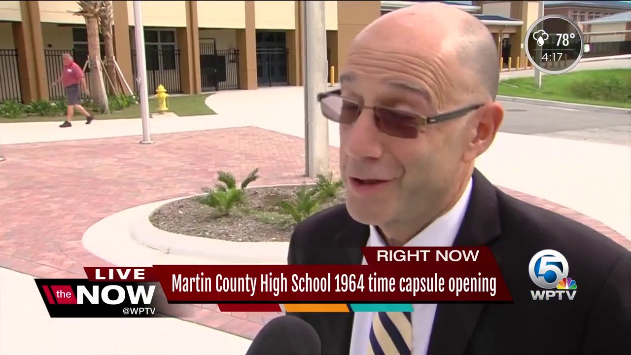 Martin County High School 1964 time capsule opening