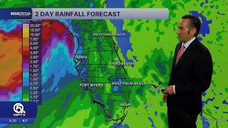 WPTV First Alert Weather forecast for Morning of Monday, July 20, 2026