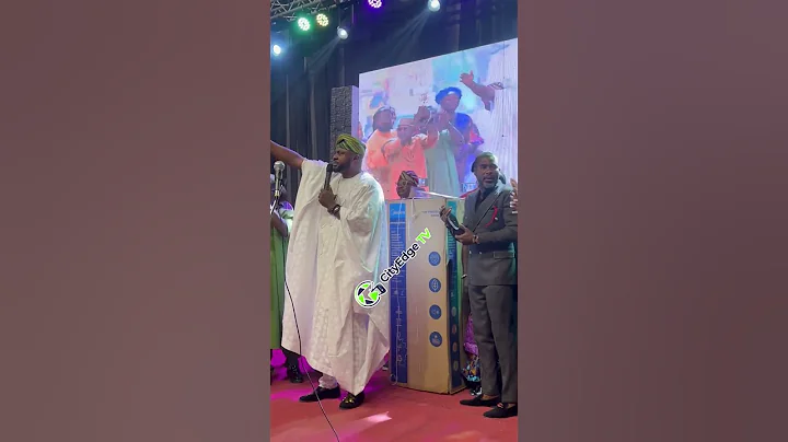 MOMENT ODUNLADE ADEKOLA SURPRISED IBRAHIM CHATTA WITH LEGENDARY AWARD AT OAFP AWARDS 2024