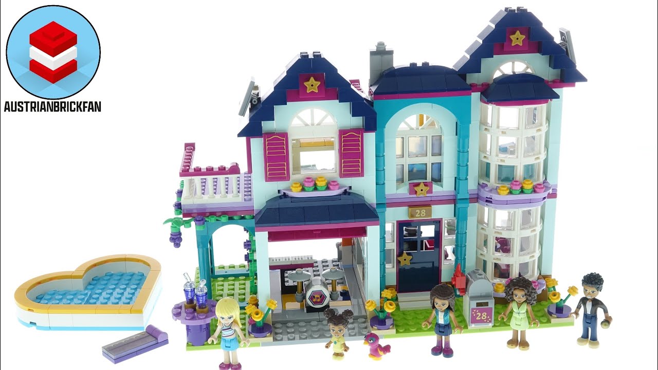 Sydamerika Admin Beliggenhed Lego Friends 41449 Andrea´s Family House - Lego Speed Build Review - YouTube