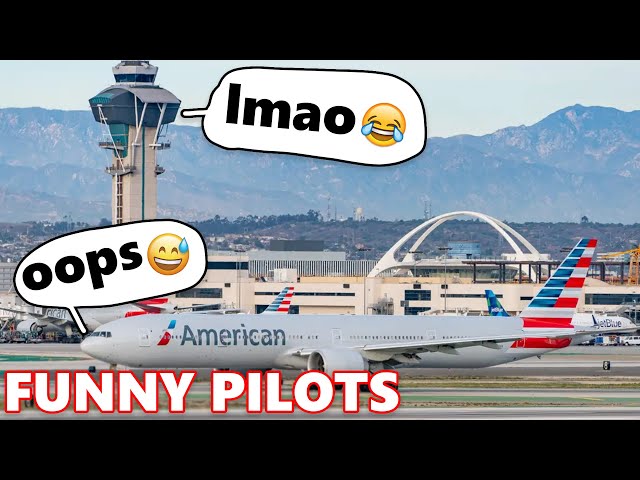 FUNNIEST Pilots and Controllers Compilation | Funny ATC class=