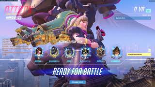 Overwatch Grandmaster - Enemy Team has 4 Zenyatta mains! | D.va Gameplay