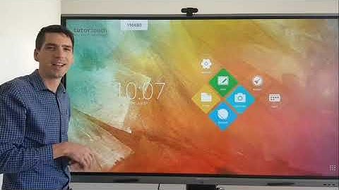 tutortouch Interactive 4K LED Panel - Primary school introduction and tutorial