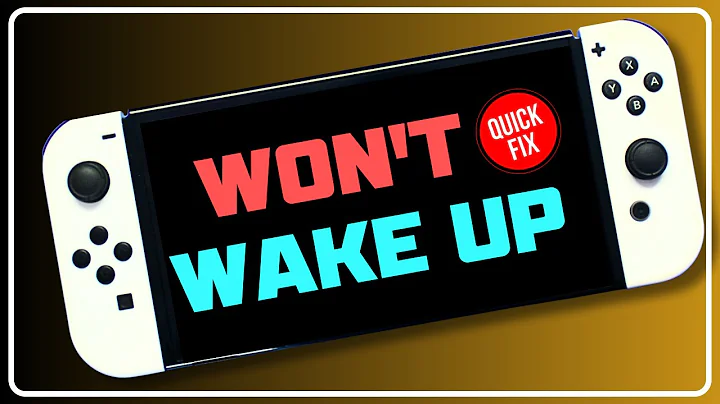 Nintendo Switch Stuck in Sleep Mode || Nintendo Switch Won't Wake Up From Sleep [5 TIPS]